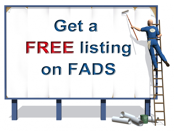 Free listing on FADS